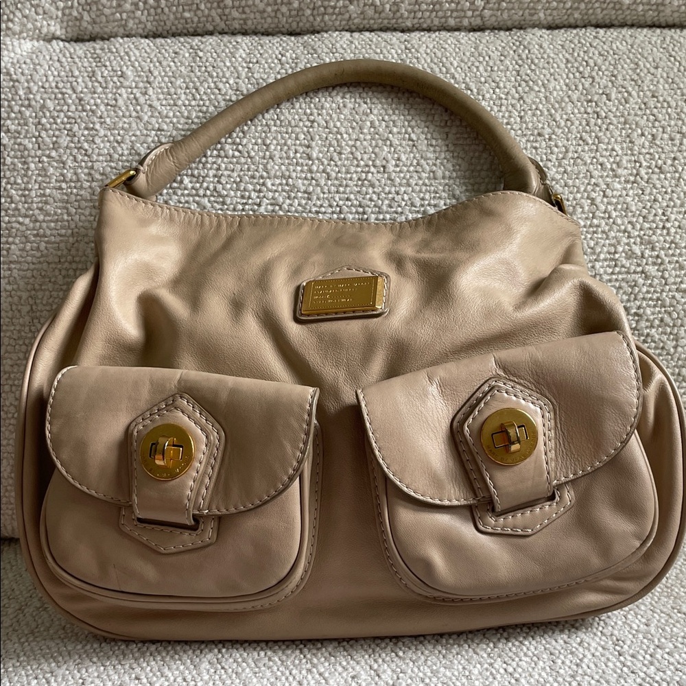 Marc By Marc Jacobs Beige Shoulder Bag